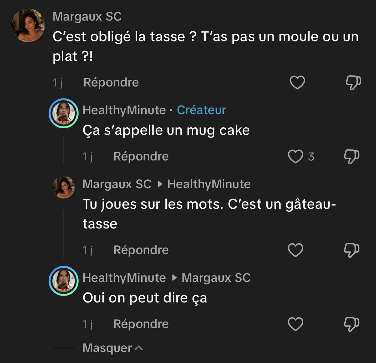 saarahcqt's tweet photo. un gâteau-tasse https://t.co/6RDKHNiZUJ
