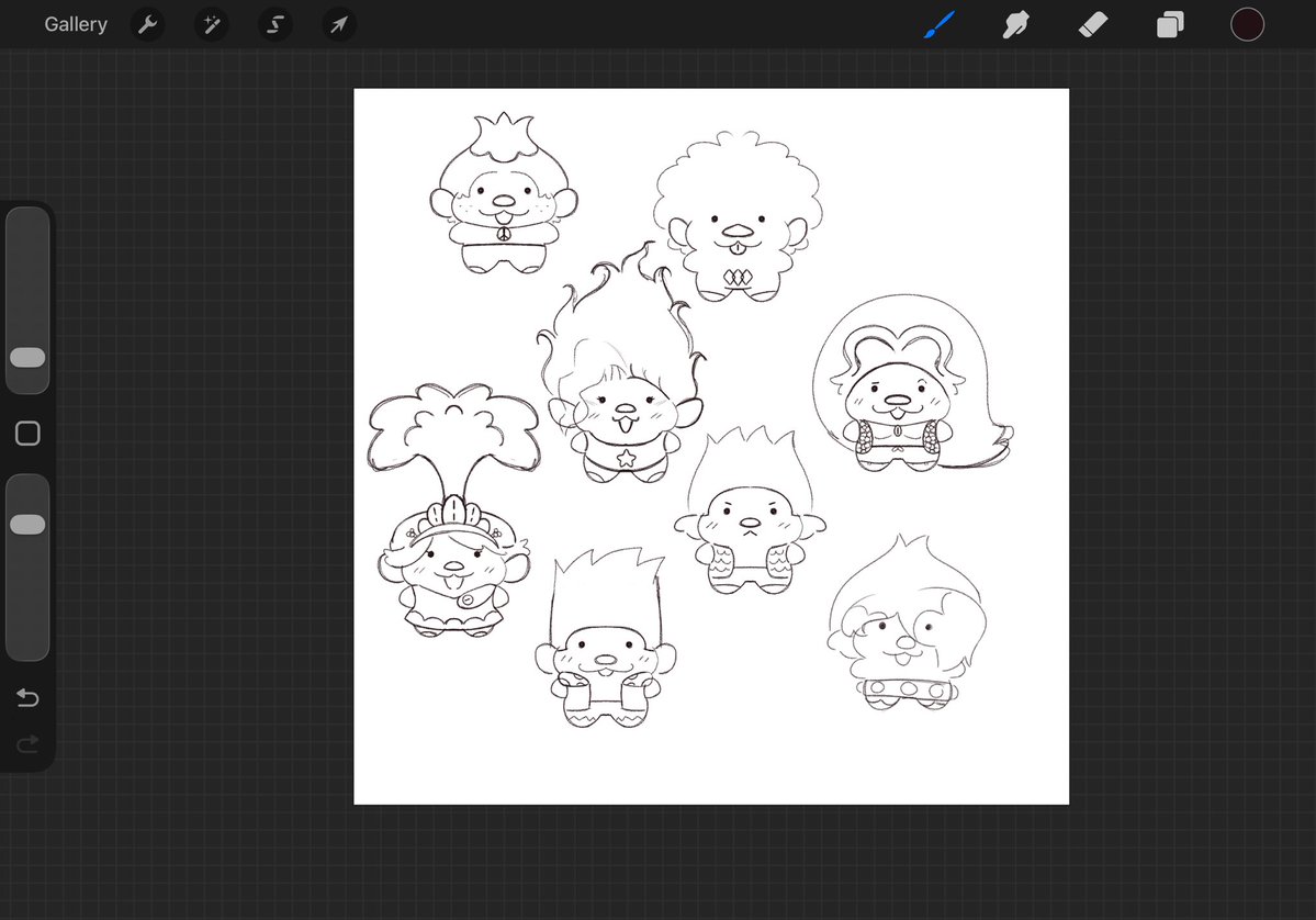 Sydneyrose2002's tweet photo. Wip 
Any guesses to what they're gonna be 👀👀
#trollstwt https://t.co/Zcp2hLJ3wr
