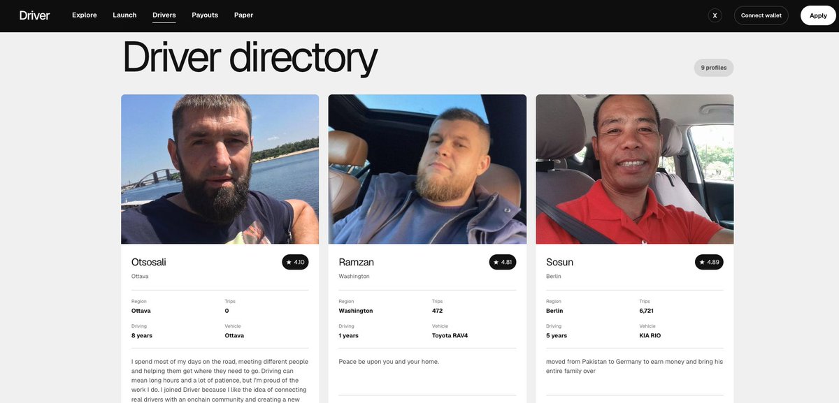 payuberdriver's tweet photo. We’ve connected with a new driver and have already added him to the site provisionally.

He’s now setting up his Solana wallet so we can complete his profile and get him fully onboarded into $Driver

More drivers coming. https://t.co/rsg70Bdo5k