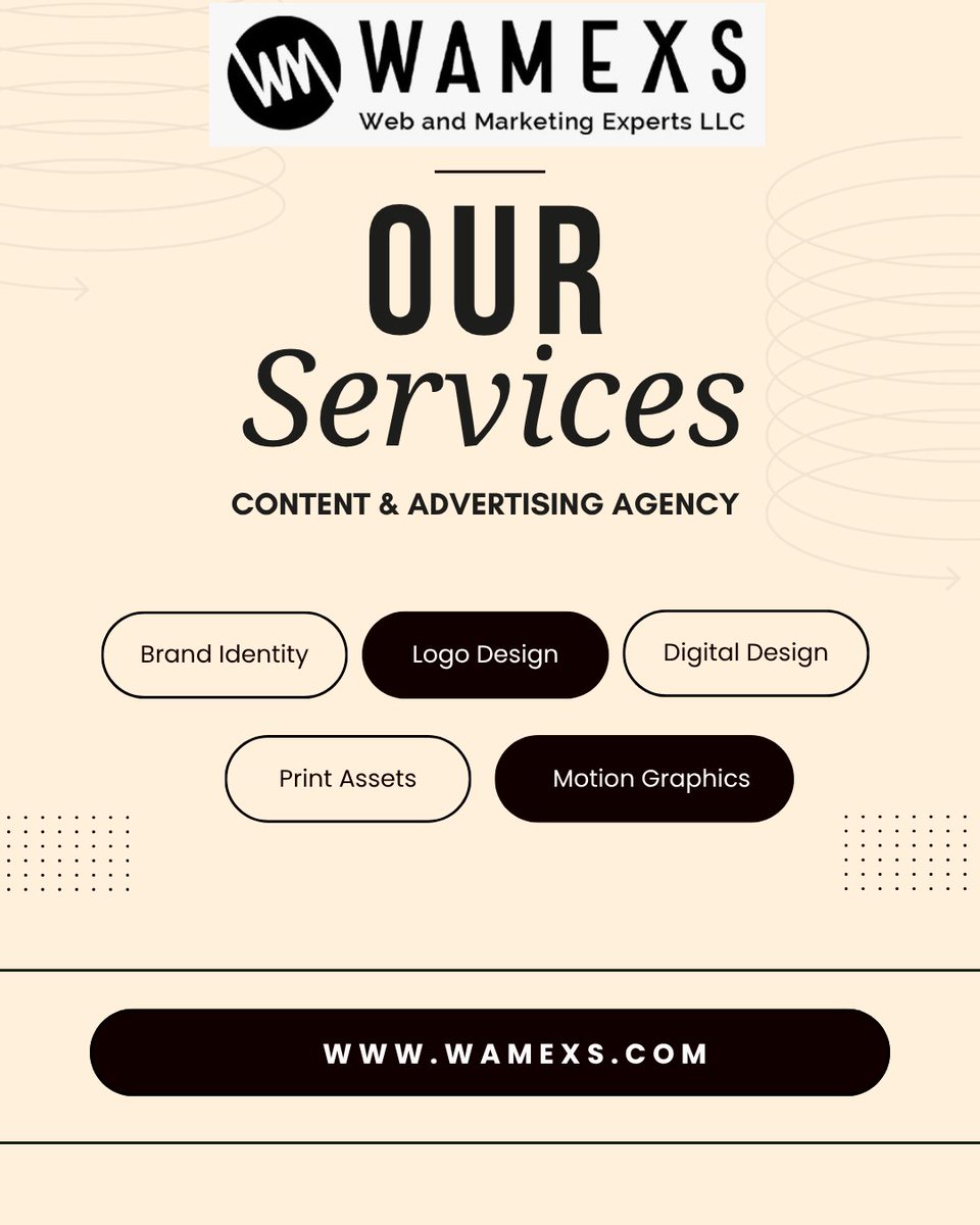 WebMarketingEx4's tweet photo. 📣 Content & Advertising Agency Services | Make Every Message Count!
#ContentMarketing #AdvertisingAgency #ContentStrategy #Copywriting #SocialMediaMarketing #DigitalAdvertising #AdCreative #MarketingServices #BusinessGrowth #DigitalMarketing #WebAndMarketingExpertsLLC https://t.co/aQrZ221mGm