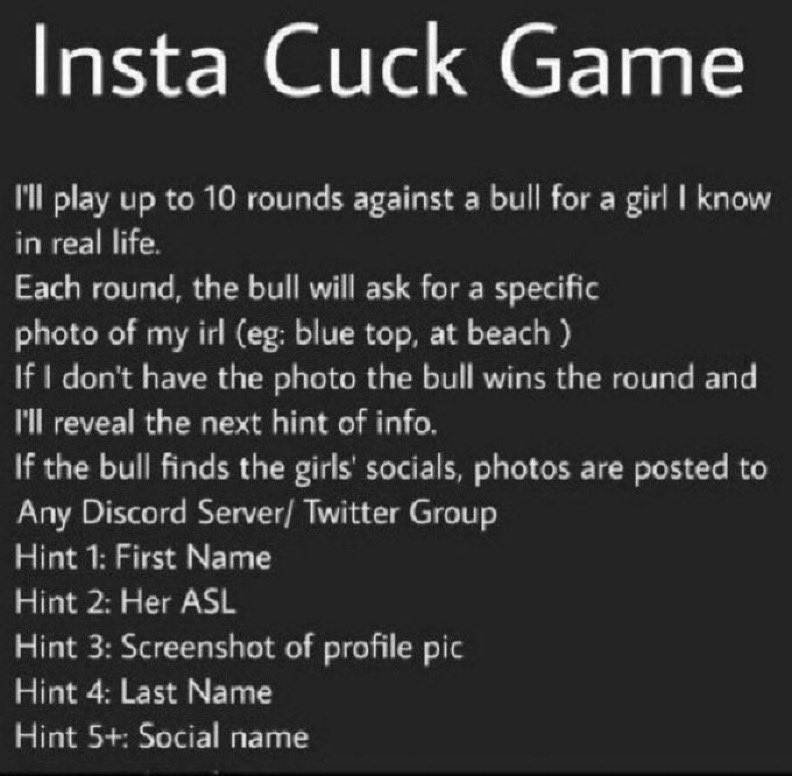teymark2345's tweet photo. Loooking for other cucks who want play this vs me and my irls , dm here or session: 058a7eb7e3e4a7268c5fefee188f9d8ee799be0639b4577cff79719ec0b7f17d7e https://t.co/mIePNQER3O