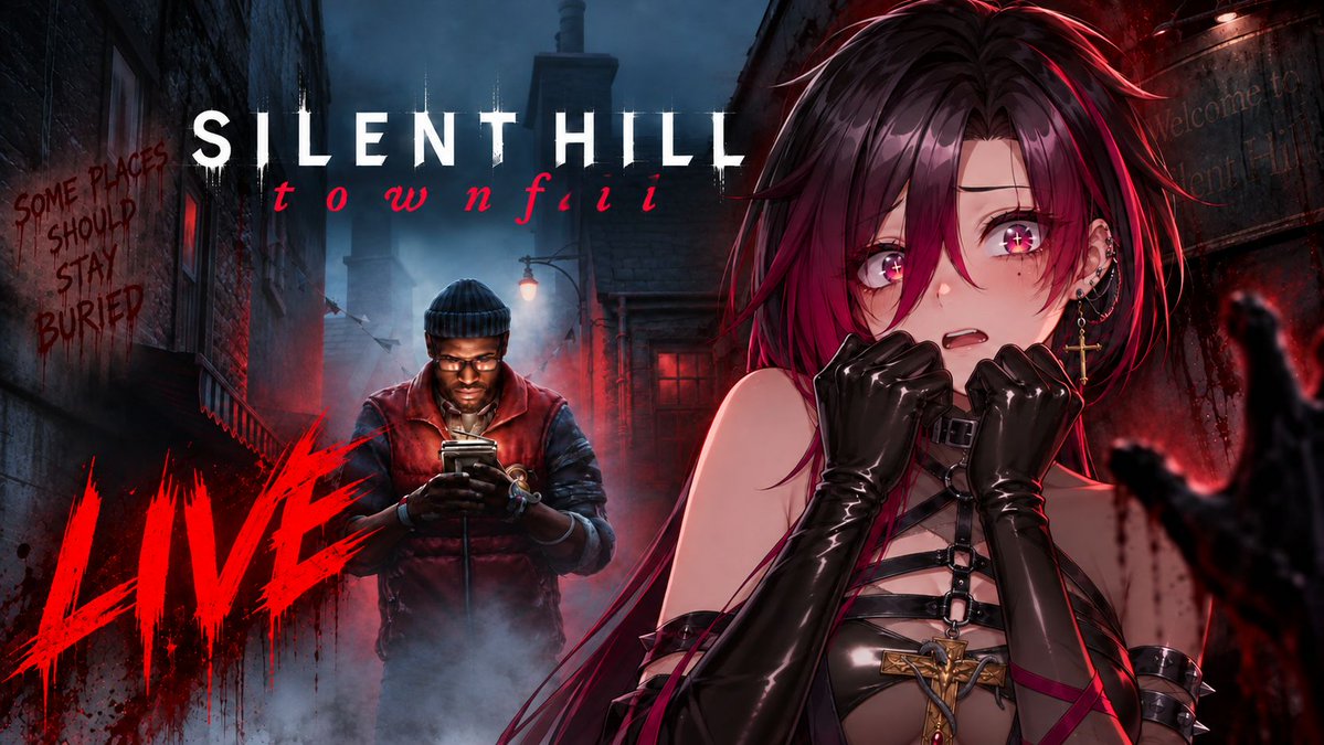 KitzuRei's tweet photo. 🔴 LIVE NOW ON KICK!

We’re diving into the BRAND NEW SILENT HILL: TOWNFALL! 🔦🩸

New Silent Hill. New nightmares. Same questionable decisions. 😂

Come experience it with me LIVE! 👻

💚 Kick: @KitzuRei

#SilentHill #SilentHillTownfall #HorrorGaming #KickStreamer https://t.co/te0jYiMBJw
