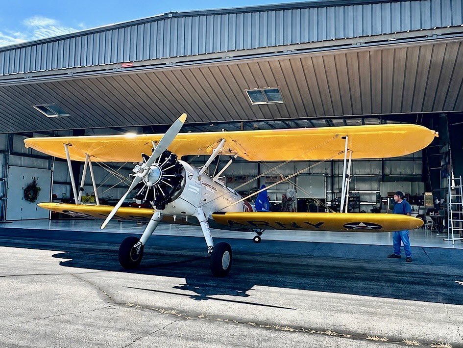 Bill_M_865's tweet photo. We had our big event at the airport over the weekend. I was hoping to get  my friend Anna to come perform but the stars didn’t line up. @annascott_music  hopefully one day before she is so popular she doesn’t have time. We honored the Veterns and raised money for the kids. https://t.co/MPLzQg34eX