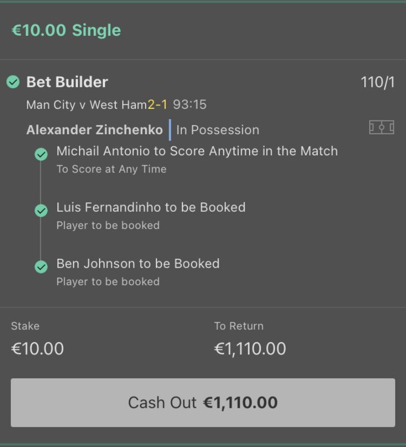 NotDaGoo's tweet photo. @A6788C Would be 10/1  these days this bet 😂 https://t.co/NUocA6KqFn
