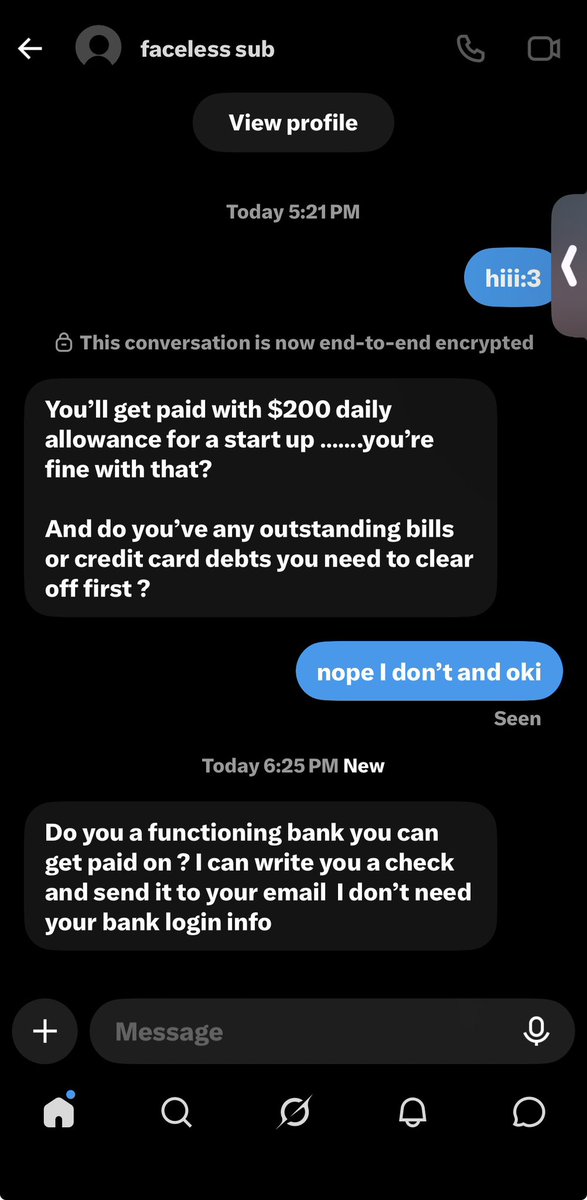 de3iredd's tweet photo. another scammer watch it for them guys !! https://t.co/K5g4EoE80g