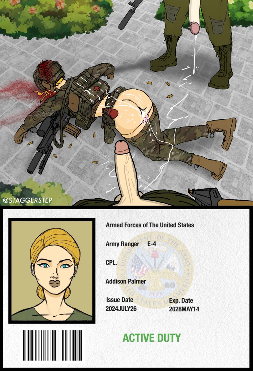 STAGGERSTEPX's tweet photo. FEMALE RANGER KILLED IN AMBUSH https://t.co/vslA8FnYLO