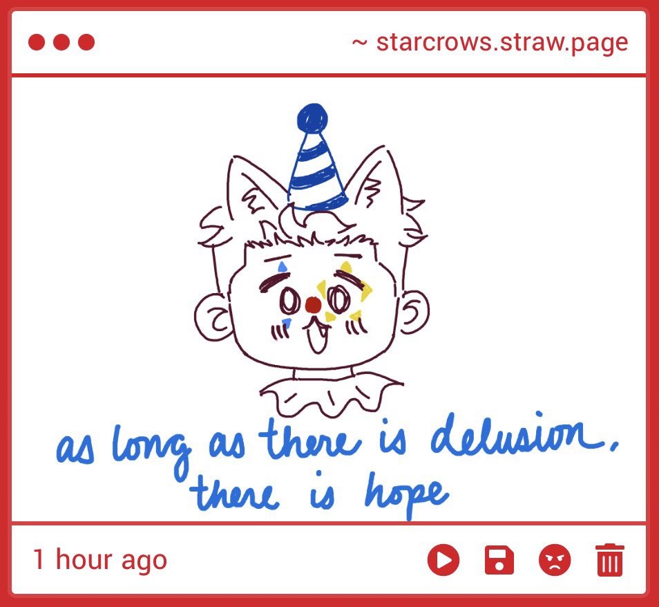 starcrowlogy's tweet photo. stop this made me cry it’s so cutejdksjd little clown valko 😭😭🤏 (so true) https://t.co/rdpUUUKLhQ