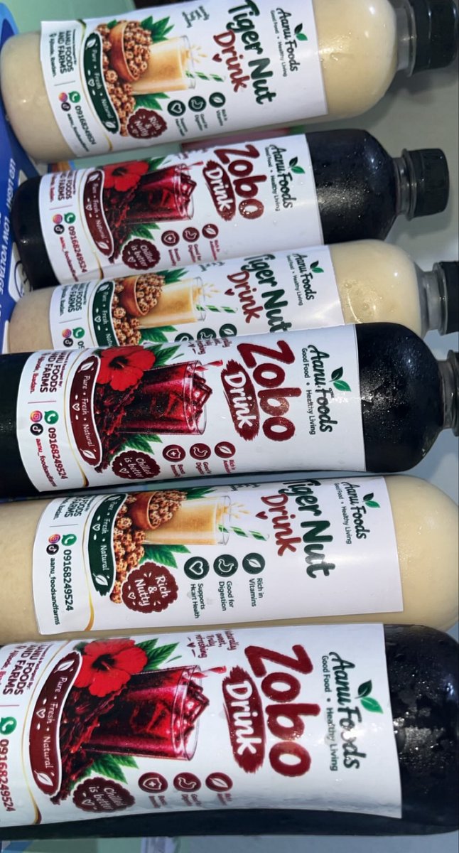 omotodunnii's tweet photo. If you are in Ibadan,kindly patronize me.❤️
I make fresh Zobo and Tigernut drinks,perfect for yourself,your home or events🤗 https://t.co/joMVTtr9kn