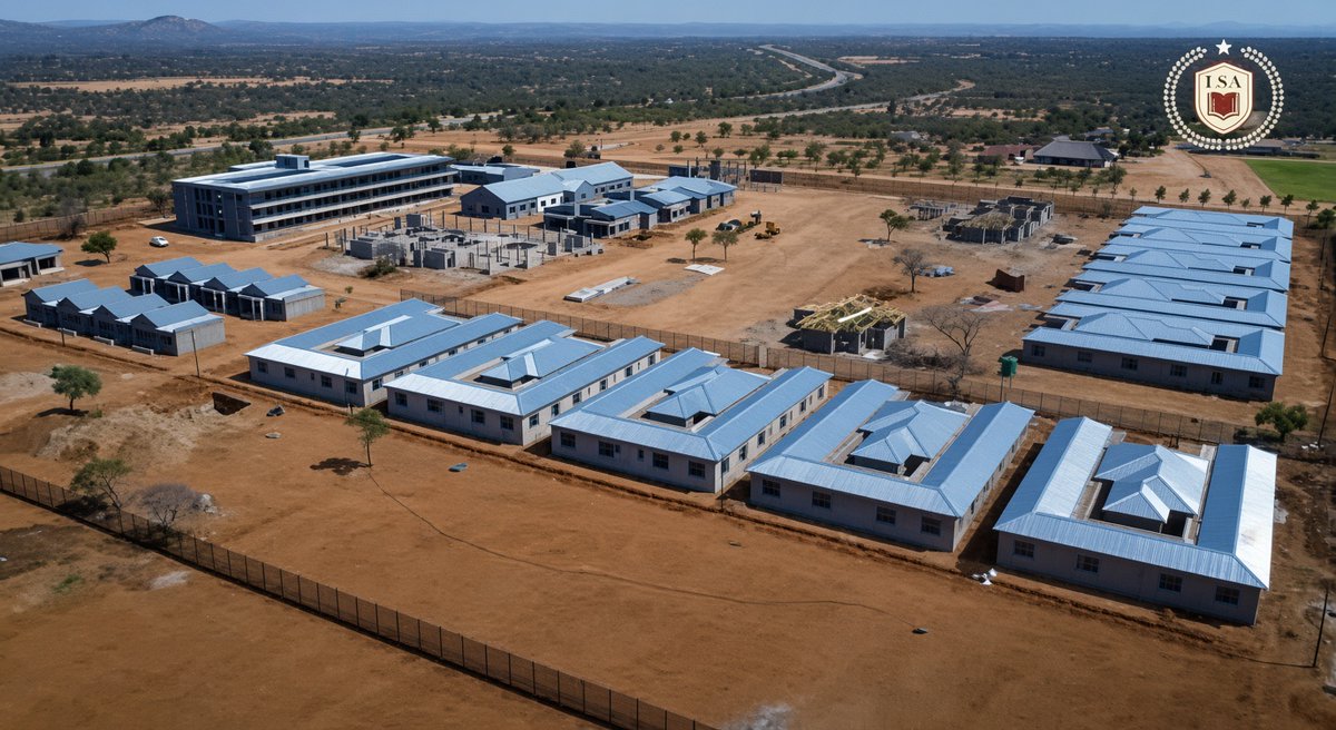 Rea_Savage_07's tweet photo. 🇿🇼 NEW SCHOOL IN BEITBRIDGE.
For those who are not from Zimbabwe, Beitbridge is our major border town, located at the Zimbabwe–South Africa border. 🇿🇼🇿🇦
Beitbridge Lucky Stars Academy will officially open its doors in January 2027, adding another educational facility to this growing town.
We need more quality schools and well-planned developments across Zimbabwe. 🇿🇼❤️
Hopefully, the school will also incorporate plenty of trees, gardens and landscaping to create a beautiful and welcoming environment for learners. 🌳🌿
#Beitbridge #LuckyStarsAcademy #Zimbabwe #Education #ZimbabweDevelopment