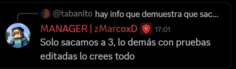 aniversariodios's tweet photo. @marcolecarospg1 @StaffNews_ @savaccy11686 @WillyrexYT @vegetta777 ¿Qué pasó, amigo? ¿Ahora nos vas a dar la cara y solo dirás que todo está editado? Jajaja, sí, claro https://t.co/pPPEPFVurs