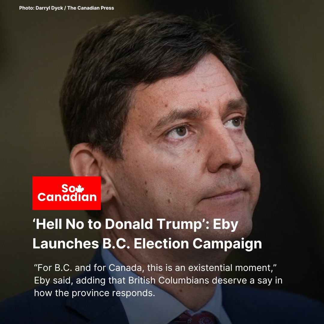 FahimRasa's tweet photo. Premier David Eby has called a provincial election for Oct. 24, framing the vote around the ongoing trade tensions with U.S. President Donald Trump. 
Eby said Tuesday that Trump is “attacking our jobs,” driving up costs and threatening Canada’s ability to make its own decisions. https://t.co/CB1oGY8uLs