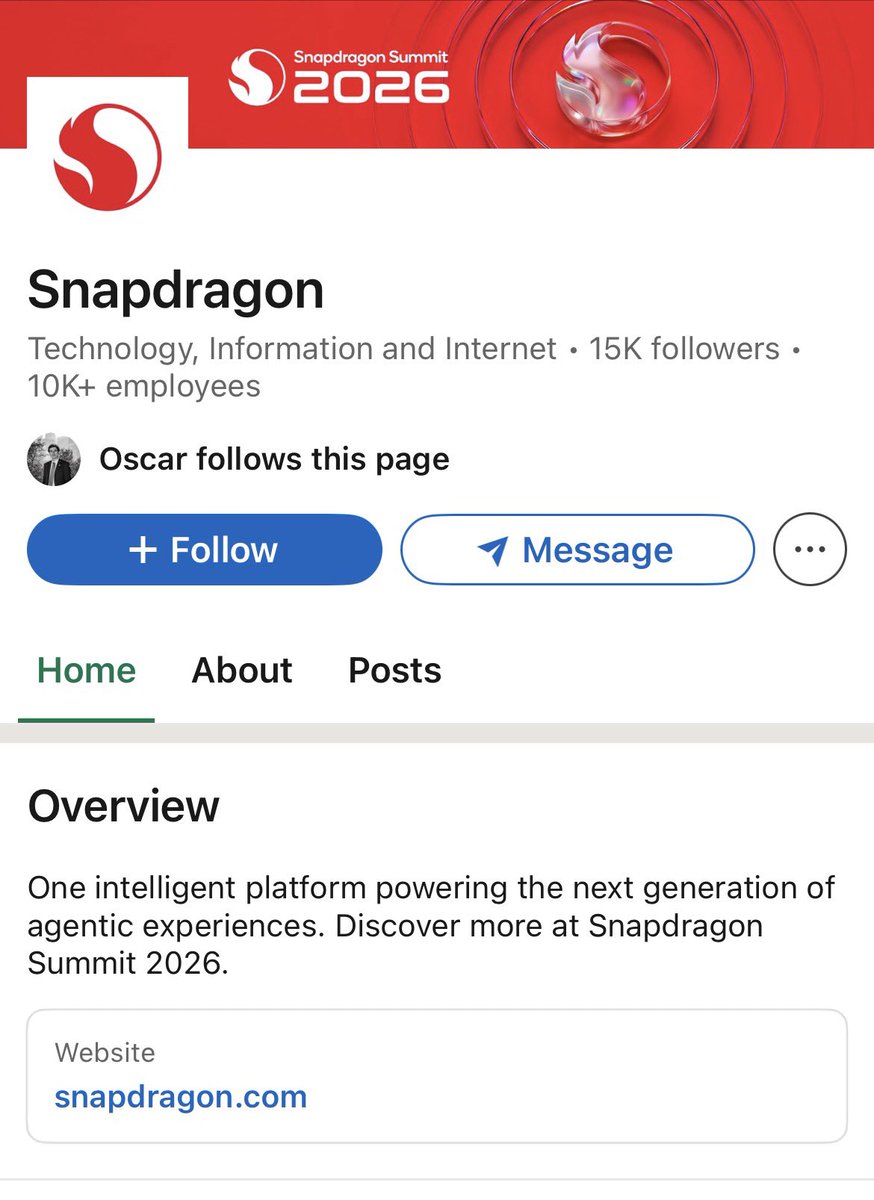 UTD_Louie's tweet photo. “It doesn’t make a difference”
Snapdragon have already hidden their employees section on LinkedIn.
Do you see how quickly they get scared? How quickly they react? https://t.co/X7Kd7QN1YA