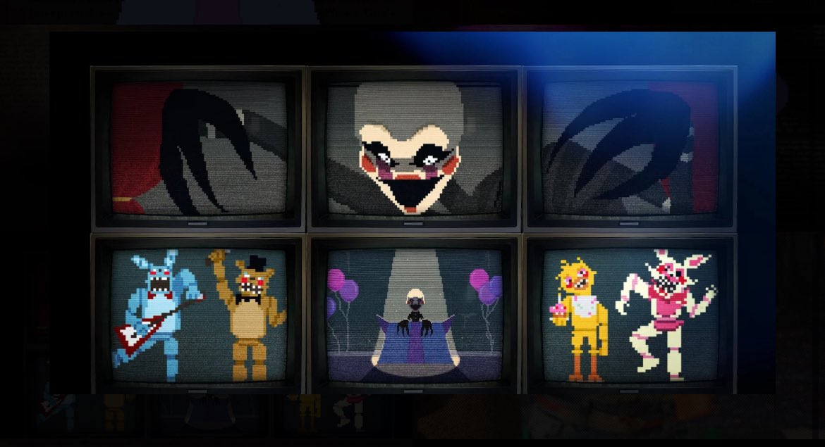 uorplefever's tweet photo. Official alternative animations for
FNAF 2 film's opening title sequence by Iris Azadi! With different
animatronic designs and newspaper clippings that mention the MCl, a Phone Guy mention, and other game lore🧵 https://t.co/KwcZulcVb5