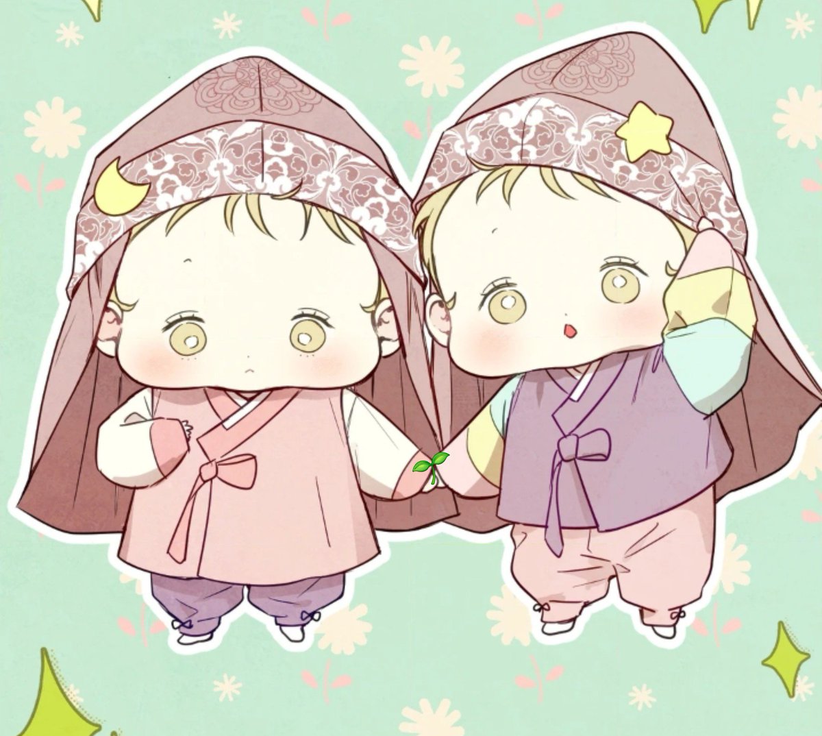 saiisue's tweet photo. Blessing your timeline with these adorable kids wearing their hanboks ✨️✨️ https://t.co/ECfOwzrq1l