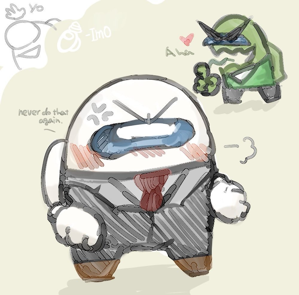 ImOoj0rd's tweet photo. phantom didn’t like his fanart 
#amongus #amongusroles https://t.co/9Pdqqw3BnR