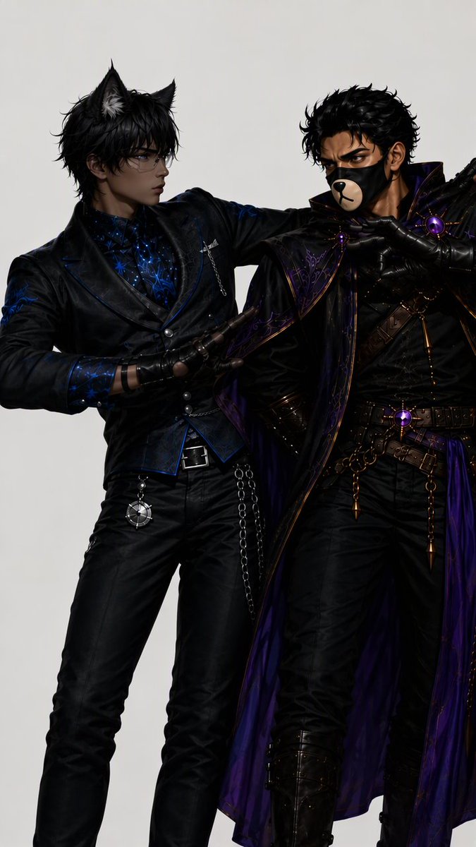 MorriganMourn's tweet photo. So I saw that there has been another iconic photoshoot, so of course I had to recreate the images with these 2 icons. Enjoy 📸 https://t.co/MHGN9yJEH7