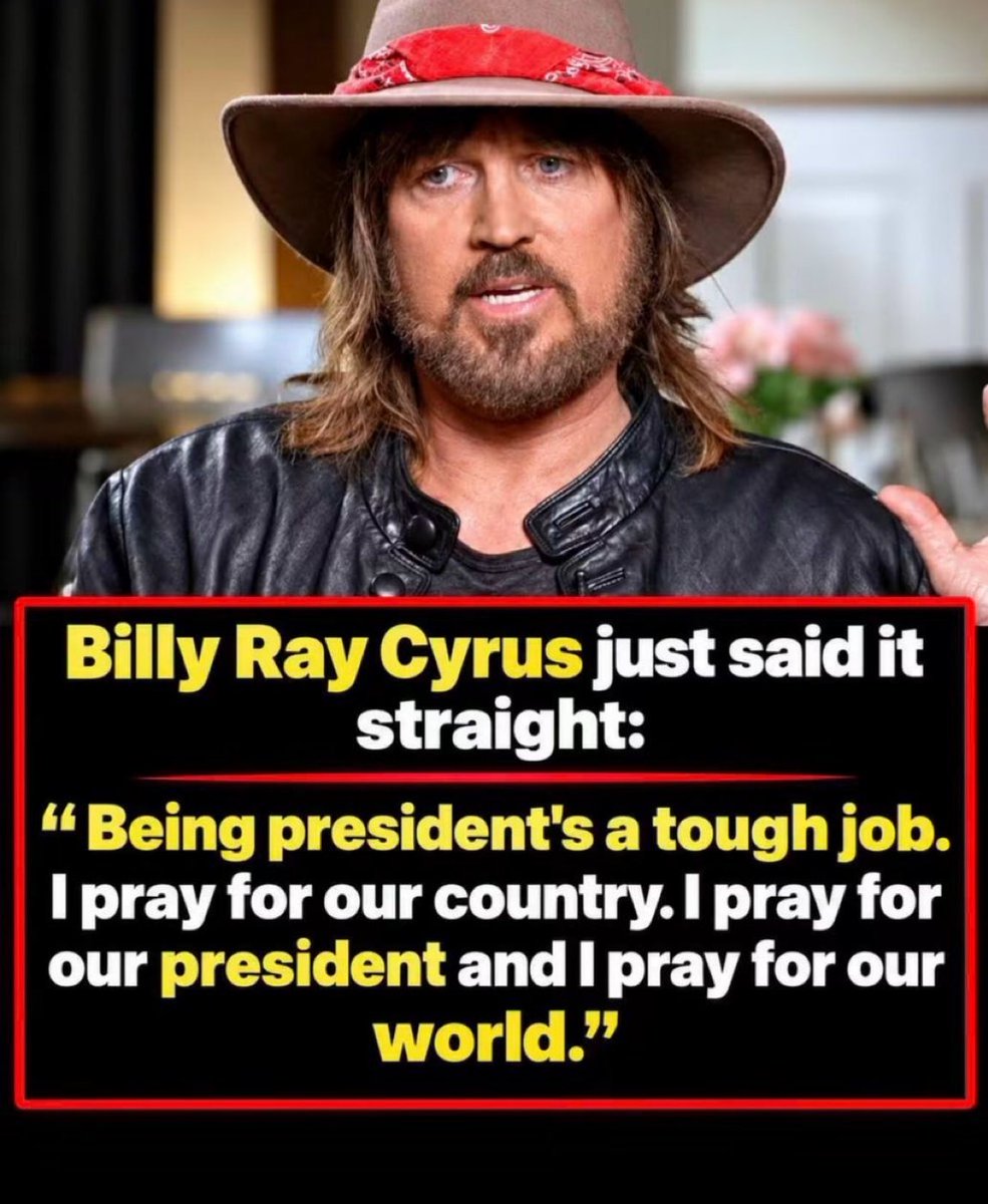 john_f_k_john's tweet photo. Billy Ray Cyrus just said it straight: https://t.co/ZBcKQ7UZwU