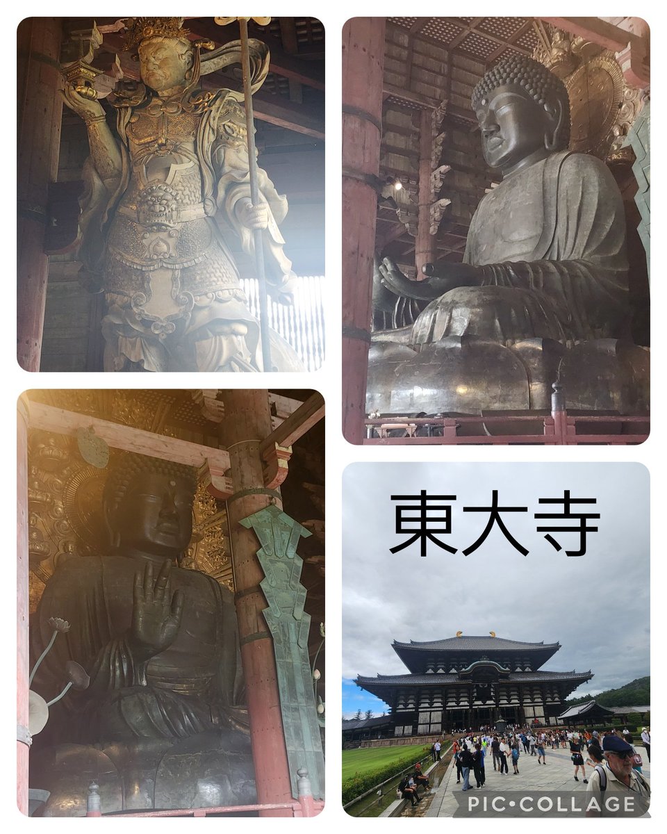 PvLinn's tweet photo. シルバーウィークに久々の奈良🦌
近場で東大寺と法隆寺！
今日から仕事ダルい꜀(  ꜆-ࡇ-)꜆ https://t.co/JSBl5xxK6f