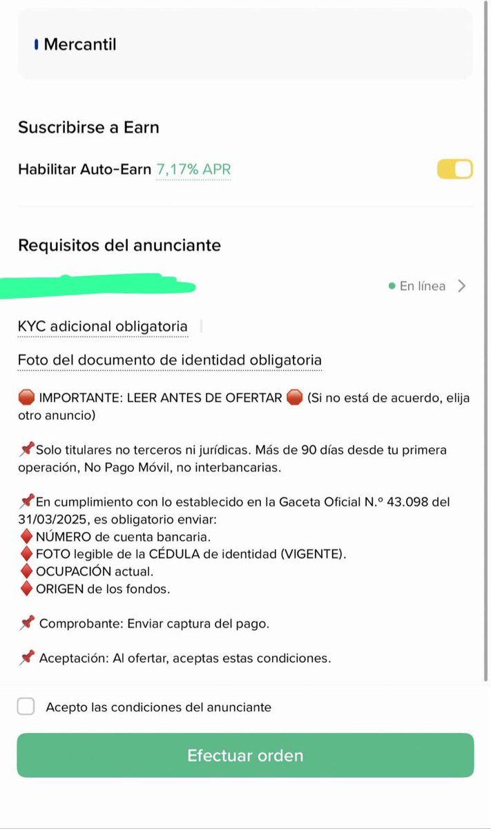 levitsimone's tweet photo. Esto ya raya en los absurdo “Cédula vigente” “ocupación” ¿estoy solicitando un crédito en el banco o comprando en Binance? https://t.co/xKUpFuSW3J