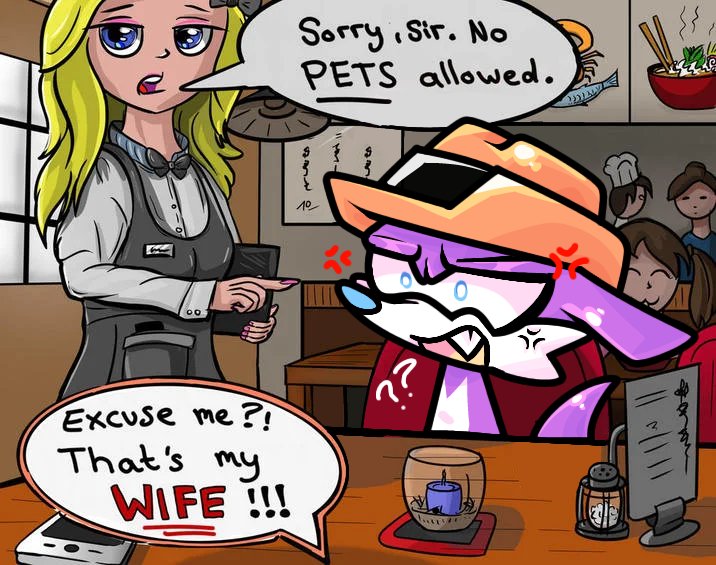 lapin_yey's tweet photo. Shitpost// Me gusta mucho dibujar a fang en imágenes así, es muy estupido https://t.co/OFzDj1JLW1