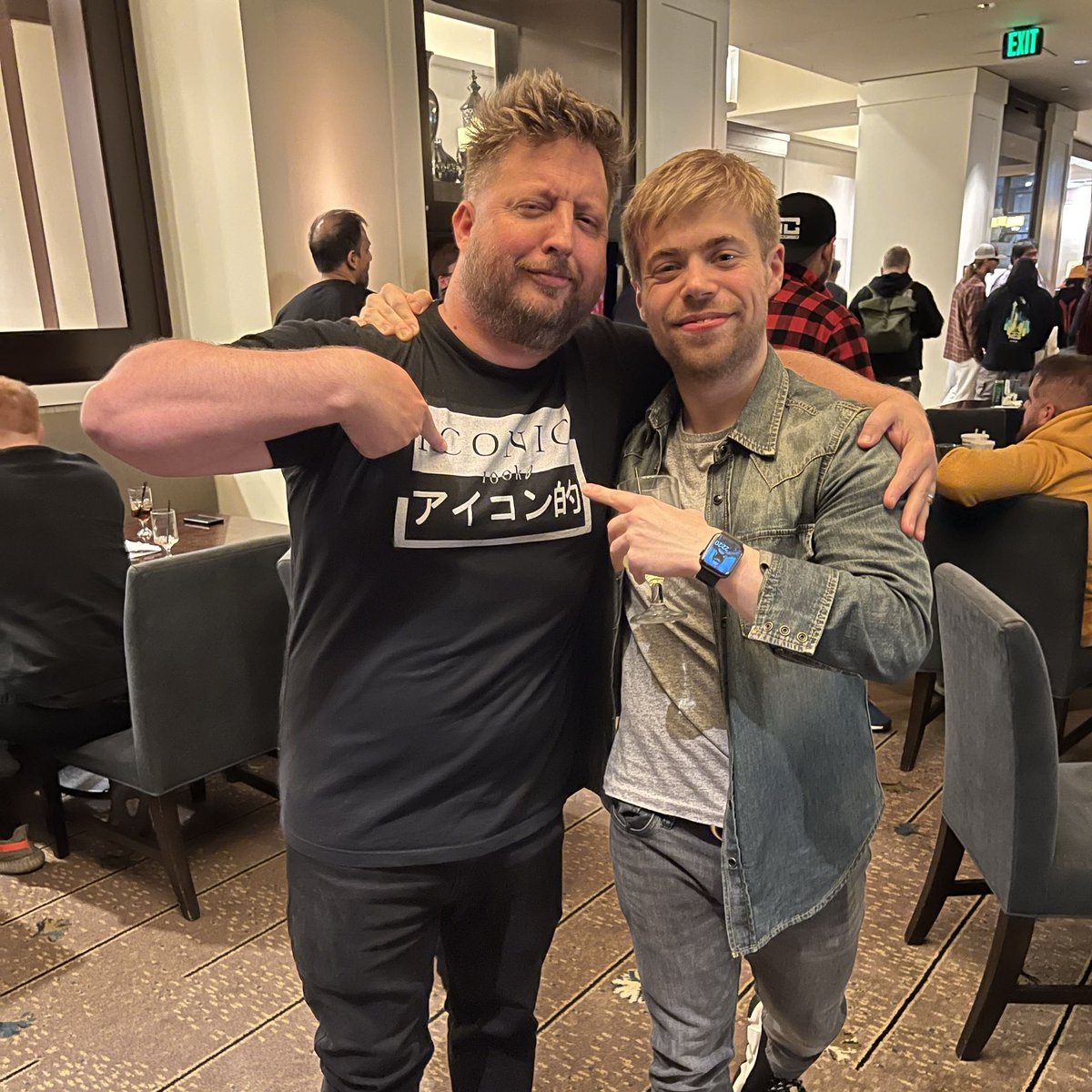 HiddenXperia's tweet photo. One of my best and longest running friends at Halo - Jeff Easterling, aka the legendary GrimBrotherOne was laid off😭

Jeff was the first person from the studio to ever reach out get me involved in anything official, which continued for literally a decade right up to casting me in Halo: Still Midnight just a few months ago

I honestly can't put into words how heartbreaking losing someone like Jeff is, he's one of the greatest people I've ever met, one of Halo's greatest assets and someone I'll consider a friend for life 💔