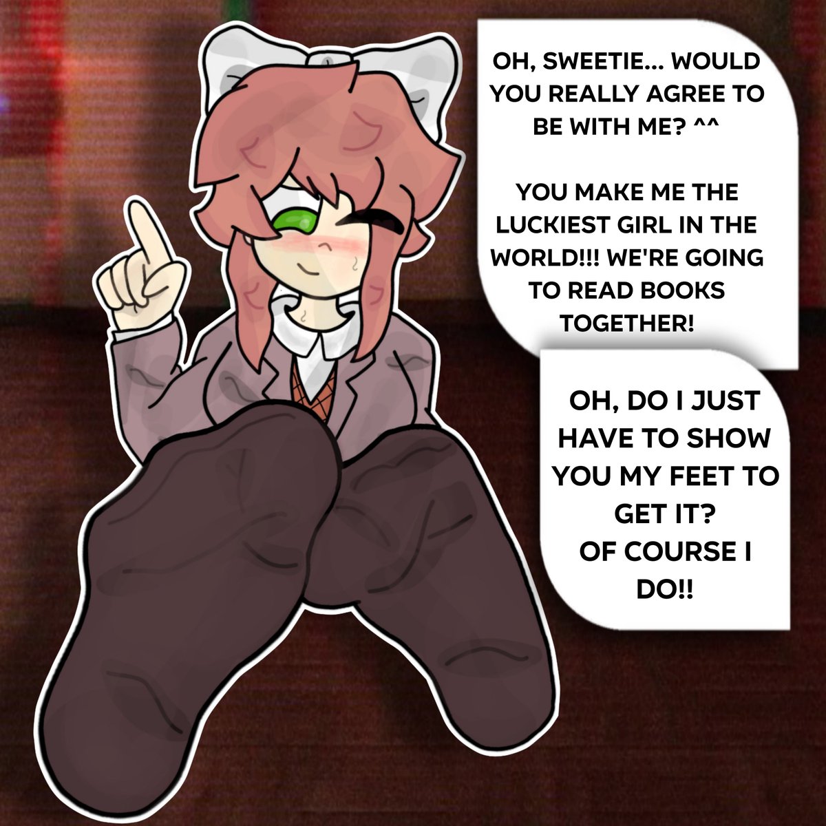 NisbyLove's tweet photo. Just Monika...

#dokidokliteratureclub #monika
#digitalart https://t.co/mnpNvKAZU3