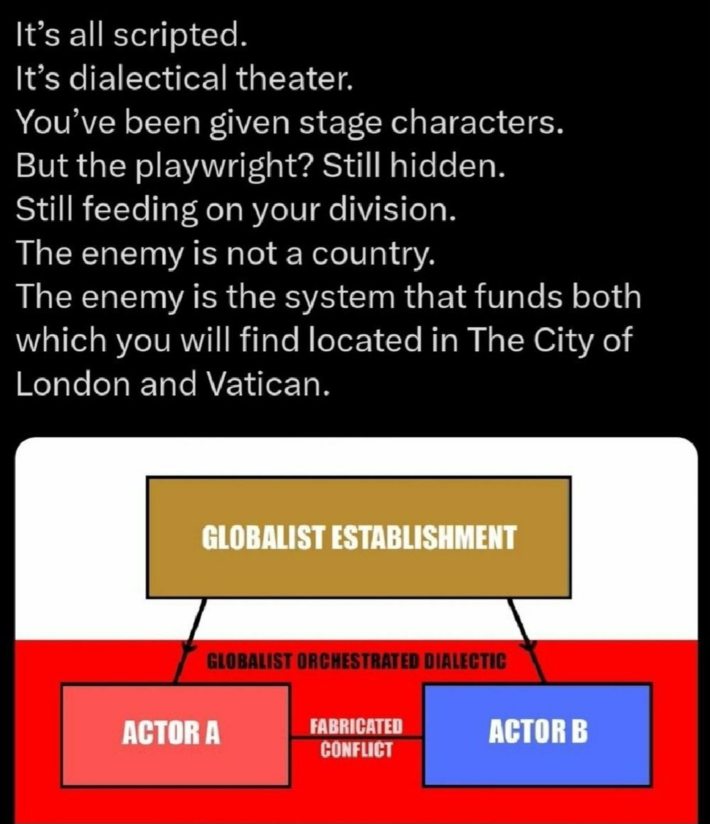 TrevorJukes1's tweet photo. All countries have an installed puppet actor as a leader, ALL OF THEM! https://t.co/7lRraGEIUn