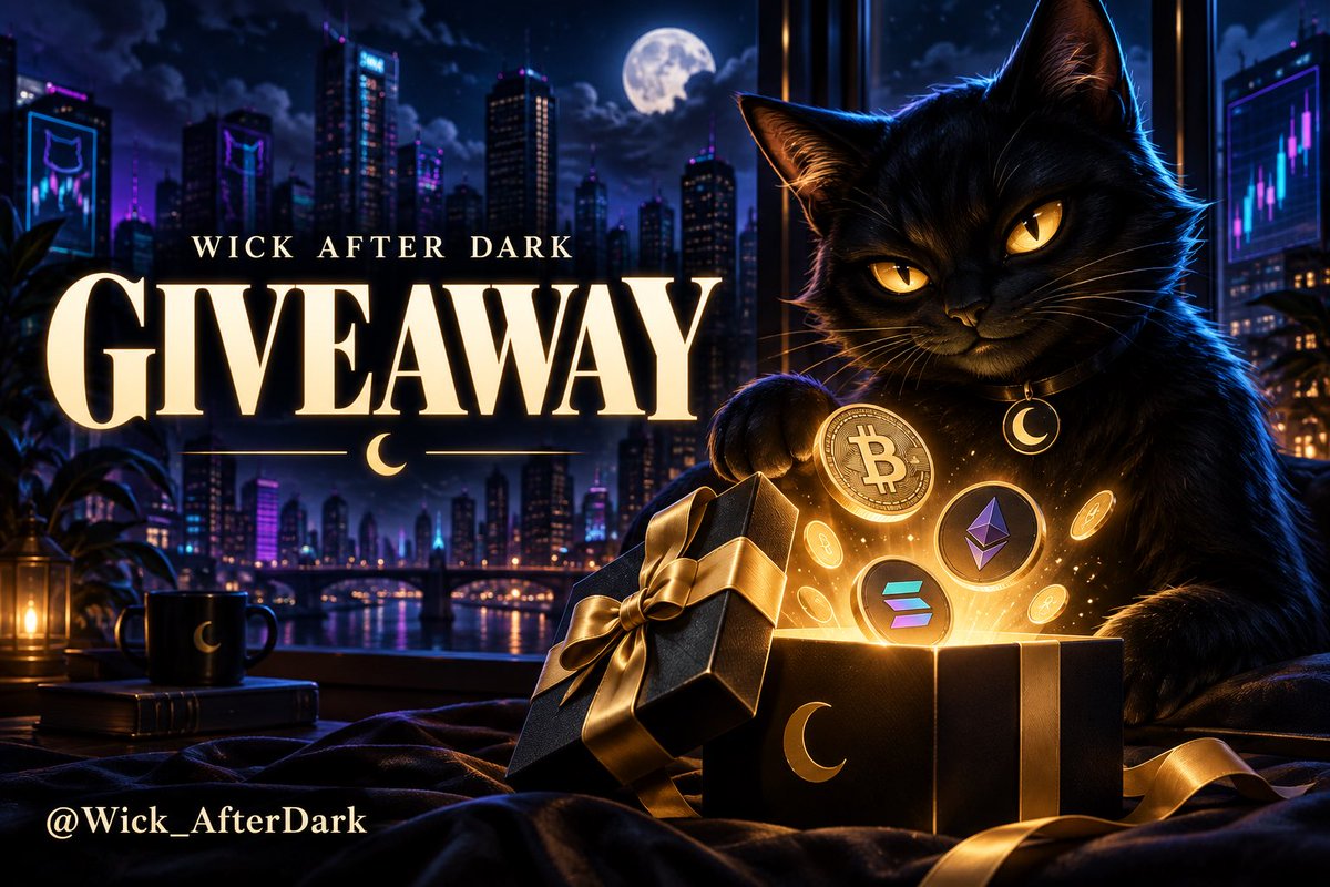 Wick_AfterDark's tweet photo. ITS TIME FOR A GIVEAWAY‼️

IM GOING TO GIVEAWAY 1 SOL ($118) TO ONE LUCKY FOLLOWER!!! 

TO ENTER THE GIVEAWAY:

1- FOLLOW
2- LIKE THIS POST
2- REPOST
3- AND TAG 2 PEOPLE IN THE COMMENTS

THE WINNER WILL BE PICKED IN 24 HOURS!!!

And please don’t drop your wallet address. I’ll announce the winner publicly and will send them the money on whatever chain they prefer.

#sol #giveaway #memecoin #crypto #solana #pumpfun