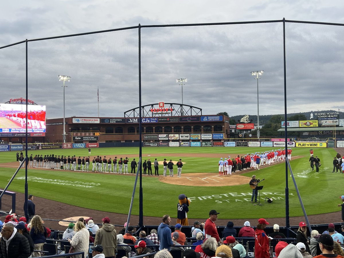 jacobsmedleypxp's tweet photo. Game 2 of the Eastern League Championship

Reading vs Erie https://t.co/zkvNIJWFTI
