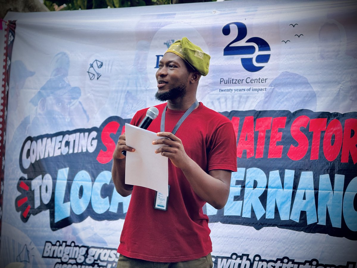 Jtaiye74's tweet photo. Water scarcity, poverty, and climate-induced migration are not accidents.
They are governance failures.

A thread from the Community Climate Story Lab in Paiko, Gwagwalada https://t.co/DcGzyP55uQ