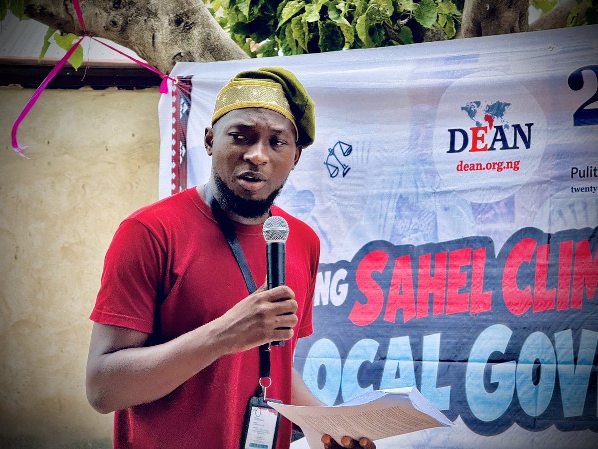 Jtaiye74's tweet photo. Water scarcity, poverty, and climate-induced migration are not accidents.
They are governance failures.

A thread from the Community Climate Story Lab in Paiko, Gwagwalada https://t.co/DcGzyP55uQ