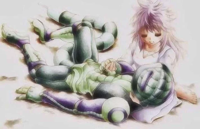 JackSablier's tweet photo. Hunter X Hunter: Meruem moriré a tu lado

Hunter X Hunter si fuera "realista": No Meruem, mides 1.60, eres verde, no tienes trabajo, estás calvo y  radiactivo, me voy a ir con un cazador. https://t.co/iKwXhvWUXM
