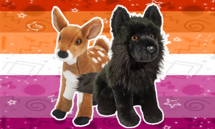 vannybutch's tweet photo. Wolf x Deer Lesbian Flags!
Requested by Strawpage Anon 💌 https://t.co/6du979ipvx