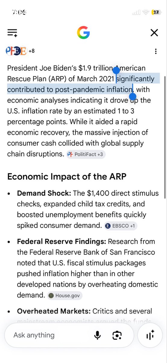 AmongYagcz3's tweet photo. @mccuan_lois @MikeYaroslav08 @Katt3jc1 @McFaul Bidens arp directly fueled inflation https://t.co/GuOY0tLBul