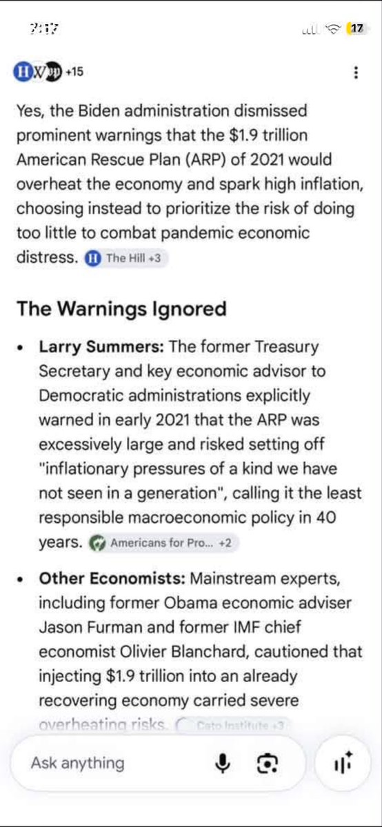 AmongYagcz3's tweet photo. @mccuan_lois @MikeYaroslav08 @Katt3jc1 @McFaul Bidens arp directly fueled inflation https://t.co/GuOY0tLBul