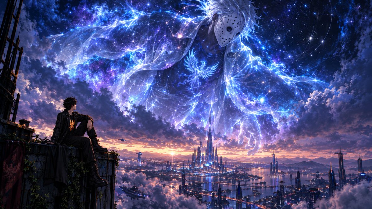 Zacarek44's tweet photo. Another prompt? This one can take TWO references! Wowie! As always it will be below! 💜 

Heads up, this one OCCASIONALLY turns the second reference into an animal of sorts. It looks really cool still, I'll put a couple examples below as well. https://t.co/TGj9x052Wl