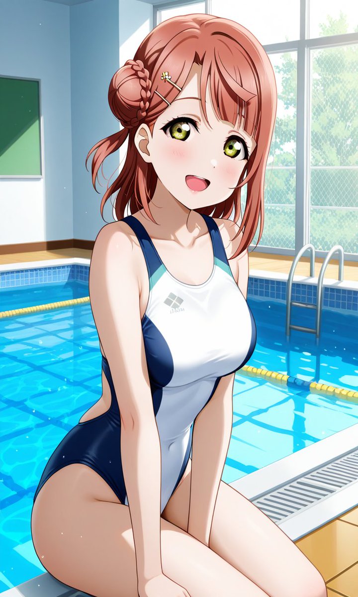 omeag007's tweet photo. #ラブライブ虹ヶ咲学園
#上原歩夢
#PixAI
学校のプールで競泳水着姿で泳いでいる歩夢ちゃんです
今朝は仕事が忙しい…
(ﾉД`)ｼｸｼｸ https://t.co/VmG6c0hM3R