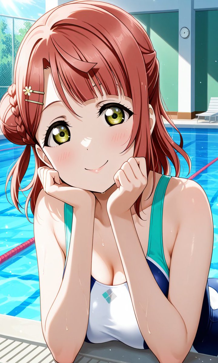 omeag007's tweet photo. #ラブライブ虹ヶ咲学園
#上原歩夢
#PixAI
学校のプールで競泳水着姿で泳いでいる歩夢ちゃんです
今朝は仕事が忙しい…
(ﾉД`)ｼｸｼｸ https://t.co/VmG6c0hM3R