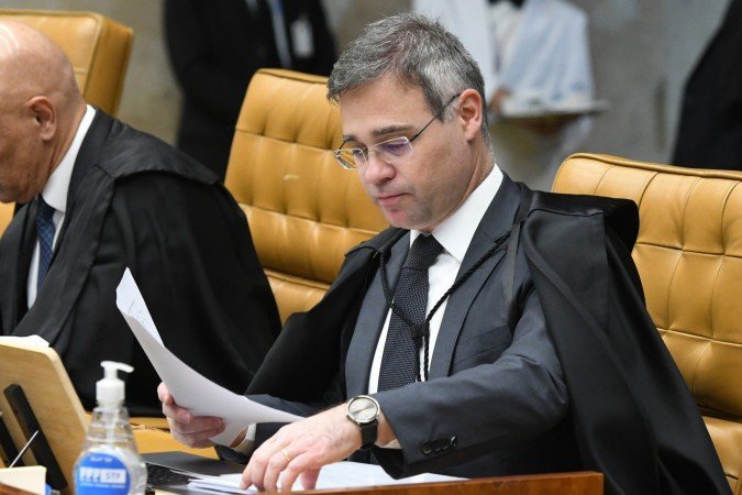 mariarita4141's tweet photo. Polícia Federal não enviou ao gabinete do ministro André Mendonça, do STF, trechos das mensagens no celular de Daniel Vorcaro que citam Ibaneis Rocha, Dias Toffoli e Nunes Marques. Com isso, não houve abertura de investigação sobre os nomes apontados. https://t.co/x81bar0NYE