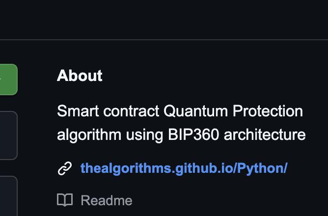 waltercooks_'s tweet photo. this dev made a quantum protection algorithm for Solana tokens

I think now is the best time to deploy a coin using one, since AI is getting crazier every day, and Quantum computers are already out there

the dev himself referenced "Bitcode" in his code annotations 

https://t.co/jKm6G0MuND