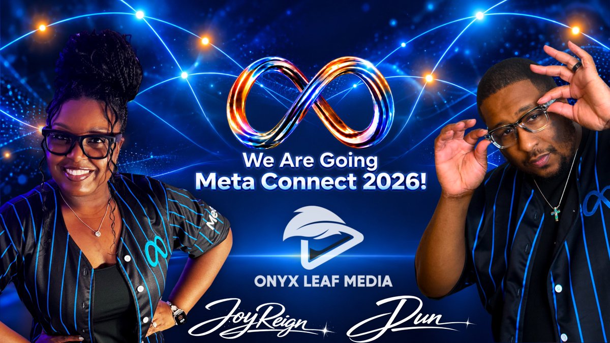 JoyReignVr's tweet photo. @Meta Connect 2026 is TOMORROW and @jdunrrp and I are ready! 💙🥽🔥🤓
Ready for XR, mixed reality, AI, wearables, new tech, and most importantly… reconnecting with this incredible community.

 #MetaConnect2026 #XR #VR #Wearables https://t.co/C84I01yPMR