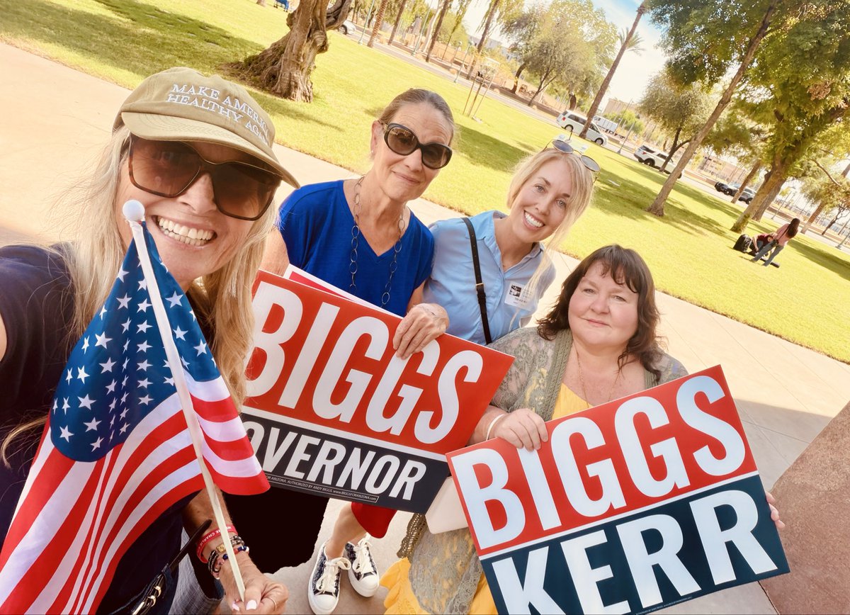 andybiggs4az's tweet photo. This morning, @SineKerr and I laid out our Policy Platform so Arizonans can see exactly how we’ll make their lives better.

From affordability measures to improving our schools and keeping our communities safe, we’ll be ready to lead from Day One.

https://t.co/xxf98O4L5P https://t.co/XKg55WHDxq