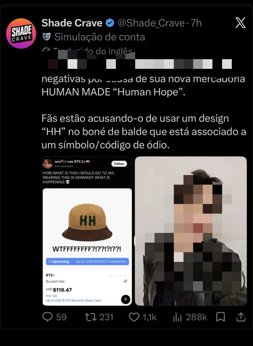 JhopeNews_'s tweet photo. Por favor, nos ajude a denunciar essa página
Há vários posts maliciosos, não somente contra o 🐿️, como também para outros membros e outros artistas de kpop.

Todas as pessoas com um mínimo de inteligência, sabem que se trata somente das iniciais da marca. 
Ajude a protegê-lo de mais essa tentativa contra sua integridade.

✅Não interaja, não quotar ou comentar.
✅Solicite nota da comunidade 
✅Denuncie :
🔗 https://t.co/VqQaO3HnNg