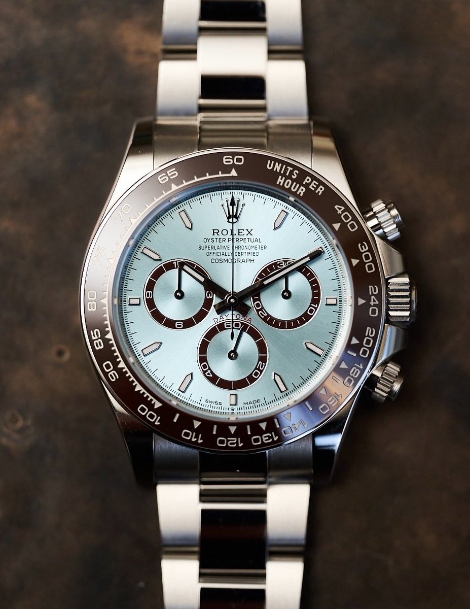 Rolexclocks's tweet photo. Rolex Daytona platinum https://t.co/8V4SuWzLjr