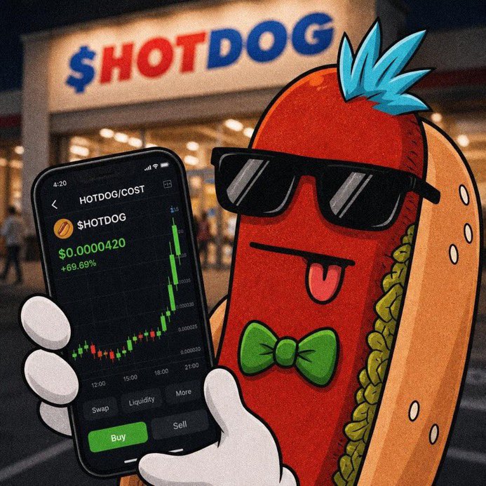 sir_husyn's tweet photo. @ddivixx No one knows yet, but $HOTDOG is worth watching. 

CA: 0x45443A4a7b58ab26A4B4D72616cf36D5aAE7188C https://t.co/00ofmHKsAF
