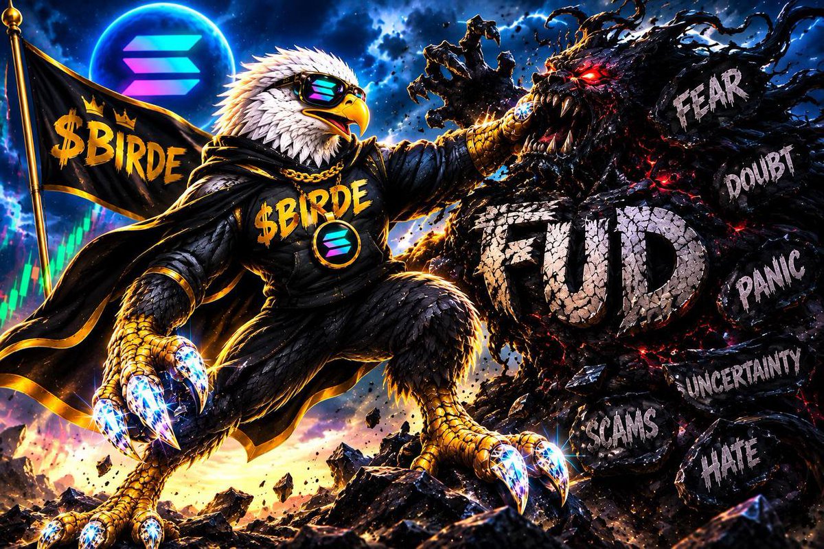 Golden_jnr01's tweet photo. @ddivixx nobody knows which one yet… but $BIRDE is still tiny and the community is forming now. 
@birdeyememe https://t.co/YFx7fTqeos
