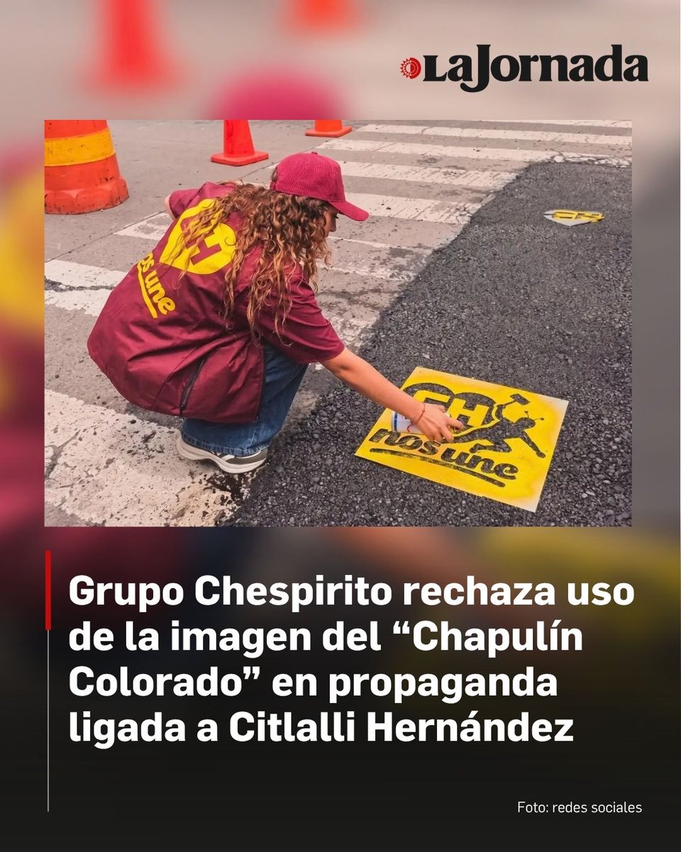 lajornadaonline's tweet photo. 🟧 Grupo Chespirito advirtió que no ha autorizado el uso de la imagen, marcas ni elementos distintivos de 'El Chapulín Colorado' en campañas ni propaganda política, luego de que en la alcaldía Cuauhtémoc aparecieran logos en forma de corazón con las letras CH, que corresponderían a las iniciales de la morenista Citlalli Hernández.

Grupo Chespirito sostuvo que ninguno de los personajes de Roberto Gómez Bolaños está asociado con partido, candidato o movimiento político alguno.

Lee más aquí 👇
https://t.co/qbMIJxz3ib