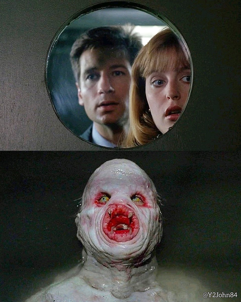 Y2John84's tweet photo. The X-Files: The Host (S2 E2), featuring Flukeman, released 32 years ago today.

23 September 1994 🕳 https://t.co/bu9MQNQXca