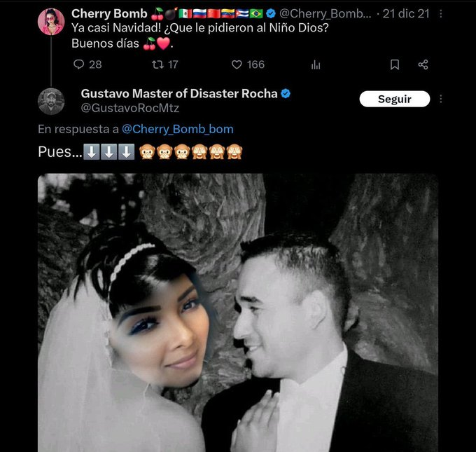 xoel505's tweet photo. @GustavoRocMtz Ay gussy cromasela a la cherry...digo a @Manuel_Ibarra https://t.co/rMUoHVczcS