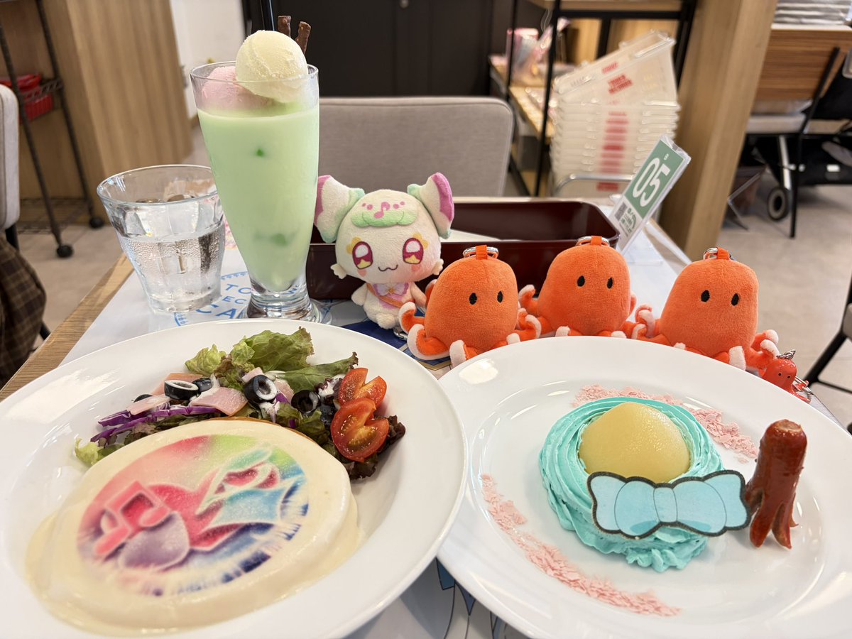 nk_prrn's tweet photo. たんプリ コラボのタワレコカフェ行ってきた！！ https://t.co/bKB19yWC73